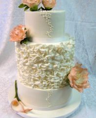 Свадебный торт "Свадебная калла"