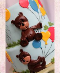 Детский торт "Бурый медвежонок"