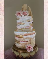 Свадебный торт "Башня из папируса"