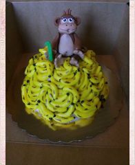 Торт "Изобилие бананов"