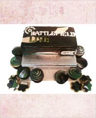 Детский торт "Battlefield War Live"