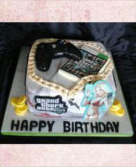 Детский торт "GTA цепь"