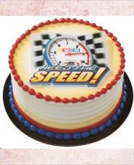 Детский торт "Скорость Need the speed!"