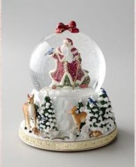 Новогодний торт "Дед Мороз в шаре"