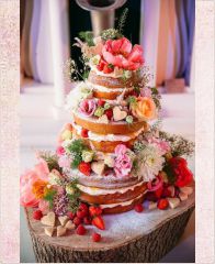 Торт "Цветочный холмик"