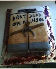 Торт "Закрытая дверь. Ходячие мертвецы"