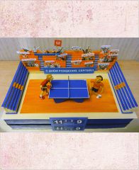 Торт "Король настольного тенниса"