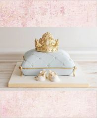 Детский торт "Королевские пинетки"