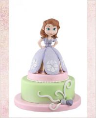 Детский торт "Принцесса София"