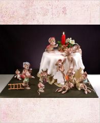 Торт "Праздничный переполох мышат"