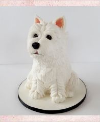 Торт "Белый пес"
