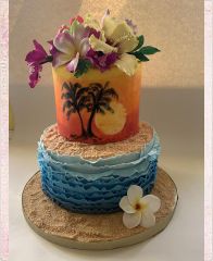 Торт "Гавайская вечеринка"
